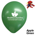 9" Apple Green Latex Balloons